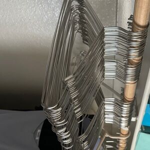 50 Stainless steel hangers (16.5inch)